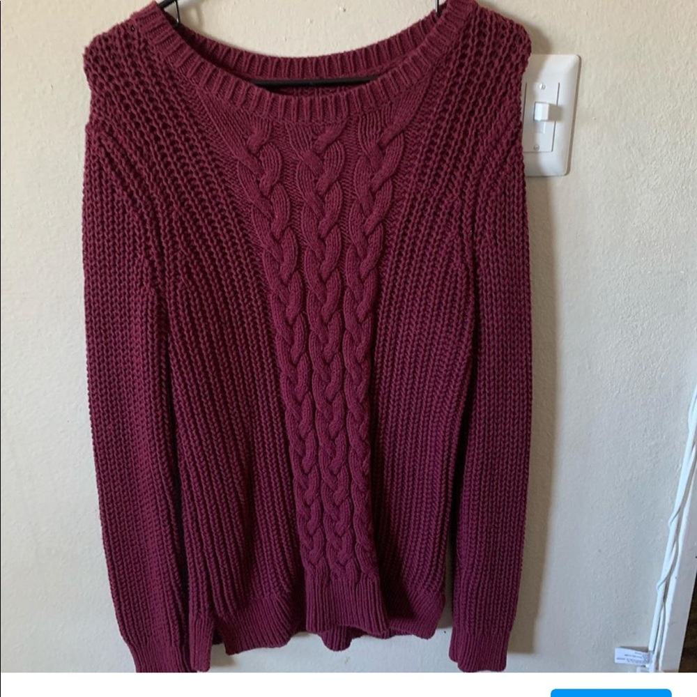 Red sweatshirt